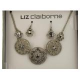 Liz Claiborne Antique Style Flower Fashion Set