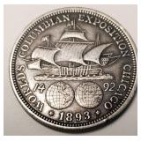 1893 Columbian Expo Half Dollar