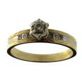 14kt Gold Vintage Diamond Ring