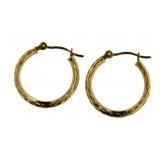 10kt Gold Hoop Earrings