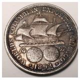 1893 Columbian Expo Half Dollar