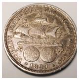 1893 Columbian Expo Half Dollar