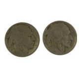 1913 & 1914 Buffalo Nickel *Early Date