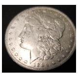 1884 Morgan Silver Dollar