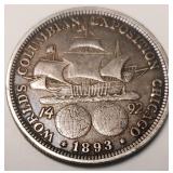 1893 Columbian Expo Half Dollar