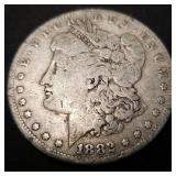 1882 Morgan Silver Dollar