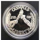 1988-S Olympic Silver Proof Dollar