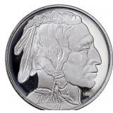 One Ounce - 2020 Buffalo .999 Fine Silver Round