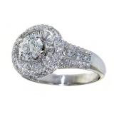 14kt Gold 2.26 ct Round Diamond Ring