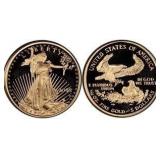 1/10 Ounce - 2005 .999 Gold Eagle Proof Coin