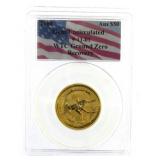 1/2 Ounce - 2000 Australian GEM UNC $50 Gold