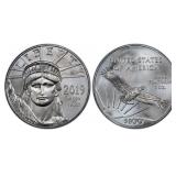 One Ounce - 2019 $100 .999 Platinum Liberty Coin