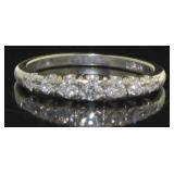 14kt Gold Antique Diamond Wedding Band