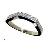 14kt Gold Diamond Designer Band