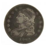 1833 Capped Bust Silver Half Dollar