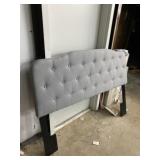 Queen Cool Gray Headboard