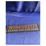 Iron Winchester Gun Sign (Repro)