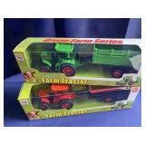 (2) Farm Tractor Sets