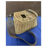 Old Wicker with Leather Strap