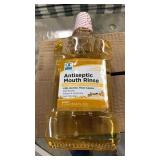 6 One Liter Bottles of Antiseptic Mouth Rinse