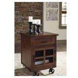 T938-2 Ashley Norlandon Square End Table (damaged)