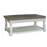 T814-9 Farmhouse lift top coffee table