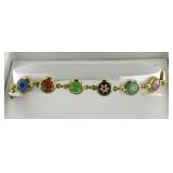 Beautiful Multi-Stone Fashion Bracelet