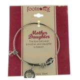 Footnotes "Mother Daughter" Bangle Bracelet