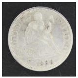 1888 Seated Liberty Silver Dime