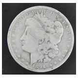 1894-O Morgan Silver Dollar *RARE Key Date