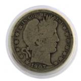 Mixed Date Barber Silver Half Dollar