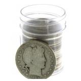 Mixed Date Barber Silver Half Dollar