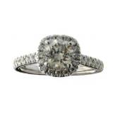 14kt Gold 1.73 ct Round Cut Diamond Ring