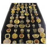 Collection of 72 Assorted Fashion Rings