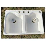 Kohler Hartland 33" x 22"CastIron & Porcelain Sink