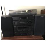 Estate Sony Stereo & Speakers