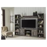 Ashley O440 Wynnlow Gray 4 pc Media Center