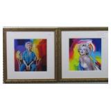 Marilyn Monroe Giclee by Peter Max