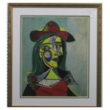 Woman In Hat and Fur Coat Giclee by Picasso
