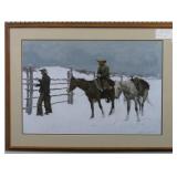 FALL OF THE COWBOY BY FREDRIC REMINGTON