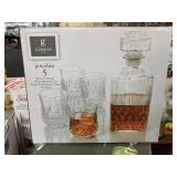 5pc  Jewelite Decanter Set
