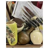 Estate Box full-Knife Set, Vases