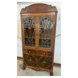 Vintage Art Deco China Cabinet