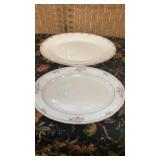 Estate Homer Laughlin & Noritake Platters