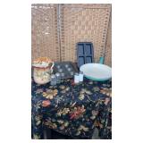 Estate Salt & Peppers, Baking Pans & Pitcher