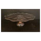 Gorgeous Silver Based Cake Plate