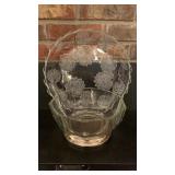 2pc Crystal Serving Dishes
