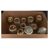 Box Lot Canning Jars
