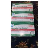 Headache Relief (NSAID) 6 Bottles In Date