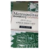 King Metropolitan Bamboo Sheet Set